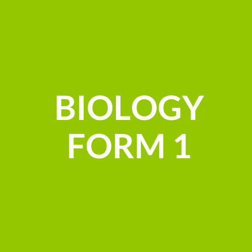 BIOLOGY FORM 1