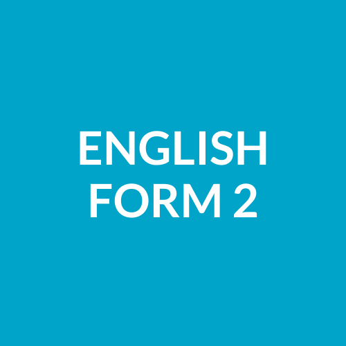 ENGLISH FORM 2