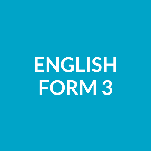 ENGLISH FORM 3